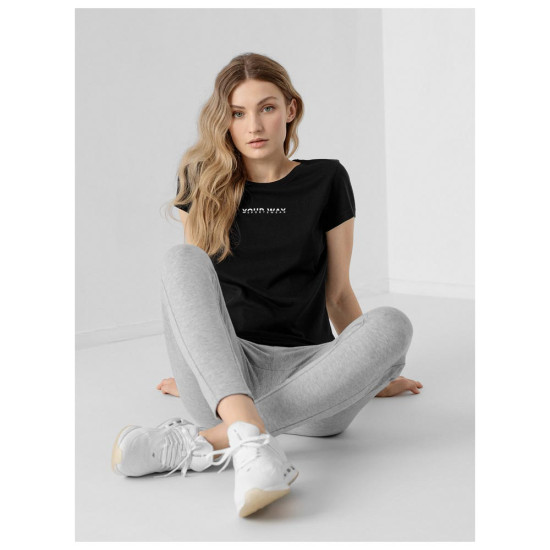 4F Γυναικεία κοντομάνικη μπλούζα